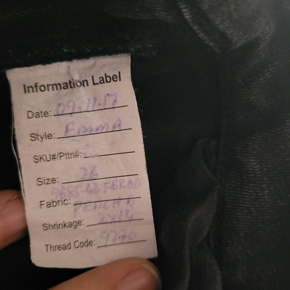 DL1961 Emma Power Legging Black - Picture 9 of 9